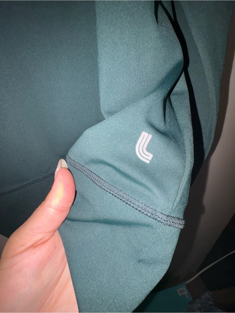 NWOT Lole Women's Full-Zip Performance Jacket in Forest Green - Picture 4 of 6